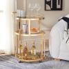 Safavieh Rio Bar Cart(Gold / Tea)