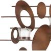 Safavieh Wall Art Collection Art Deco Ovals Candle Holder Wall Sconce