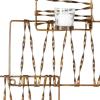 Safavieh Wall Art Collection Art Deco Zig-Zag Candle Holder Wall Sconce