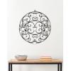 Safavieh Wall Art Collection Flourished Circle Candle Holder Wall Sconce