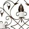 Safavieh Wall Art Collection Ivy Leaves Candle Holder Wall Sconce