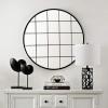 SAFAVIEH 36.2-Inch Round Simmie Wall Mirror