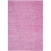 SAFAVIEH Area Rug 8×10 – August Shag Collection – Large – White, Solid Pattern, Non-Shedding & Easy Cleaning, Plush Thick Pile, Ideal for Living Room, Bedroom, Dining Space (AUG900A)(Pink)