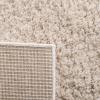 SAFAVIEH Area Rug 8×10 – August Shag Collection – Large – White, Solid Pattern, Non-Shedding & Easy Cleaning, Plush Thick Pile, Ideal for Living Room, Bedroom, Dining Space (AUG900A)(Beige)