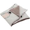 SAFAVIEH Baby Collection Ozzie Penguin Grey and Coral 32″ x 40″ Cotton Throw Blanket
