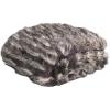 SAFAVIEH Faux Pheasant Throw Blanket, Black/Grey(Black/Grey)