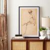 SAFAVIEH Home Collection Easy Elegance Modern Contemporary 24 x 36-inch Framed Wall Art Decor
