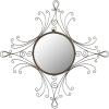 SAFAVIEH Home Collection Maltese Mirror, Antiqued Black