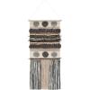 SAFAVIEH Home Collection Sedona Roxzie Boho Tribal Ivory/Grey Wool Woven Tapestry Hanging Wall Art
