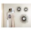 SAFAVIEH Home Collection Sunburst Triptych Mirror(Gold)
