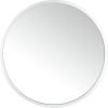 SAFAVIEH Home Eason Silver Round 30-inch Decorative Accent Mirror(Silver)
