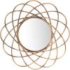 SAFAVIEH Home Sinisa Gold 32-inch Decorative Accent Mirror
