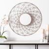 SAFAVIEH Home Trinda Champagne 32-inch Decorative Accent Mirror
