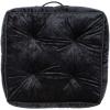 SAFAVIEH Primrose Glam 18-inch Blush Pink Velvet Square Floor Pillow, 0(Black)
