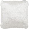 SAFAVIEH Soleil Indoor/Outdoor Shag Throw Pillow, 22″x22″, Champagne(Pearl)