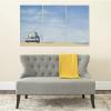 Safavieh Art Collection Dune Buggy Triptych Wall Art