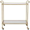 Safavieh Home Collection Felicity Gold Bar Cart