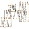 Safavieh Wall Art Collection Art Deco Zig-Zag Candle Holder Wall Sconce