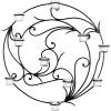 Safavieh Wall Art Collection Circular Candle Holder Wall Sconce