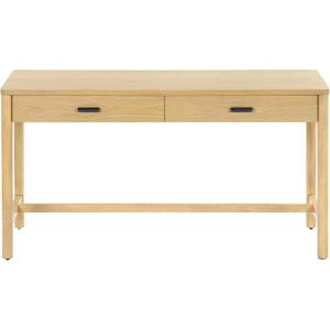 SAFAVIEH Couture Collection – Jaylessa Natural 2-Drawer Desk, Modern Workspace with Storage (SFV2217A)(Natural)