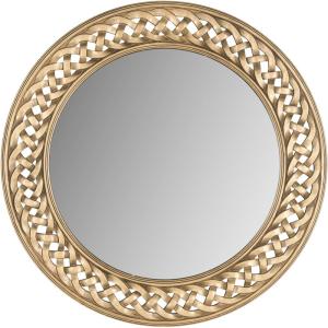 SAFAVIEH Home Collection Braided Chain Mirror, Gold(Gold)