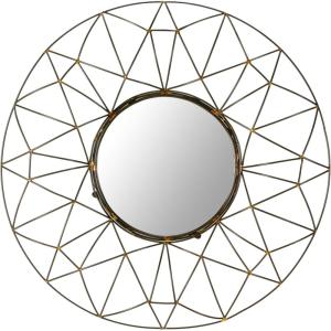 SAFAVIEH Home Collection Gossamer Mirror, Natural