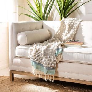 SAFAVIEH Home Popper Multicolored 50 x 70-inch Blanket Throw