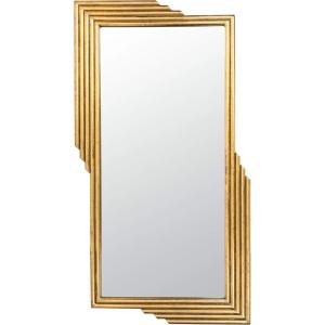 SAFAVIEH Home Trenla Gold Foil Rectangle 49-inch High Decorative Accent Mirror