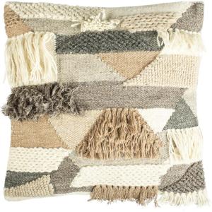 SAFAVIEH Honor Throw Pillow, Grey/Ivory