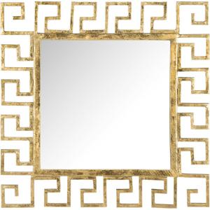 Safavieh Home Collection Compass Point Antique Mirror, Antique Copper