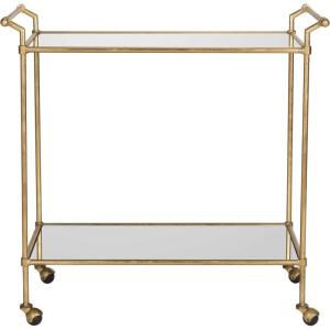 Safavieh Home Collection Felicity Gold Bar Cart
