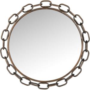 Safavieh Home Collection Foil Perugia Etruscan Antique Mirror, Copper