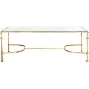 Safavieh Home Collection Lucille Coffee Table, Gold