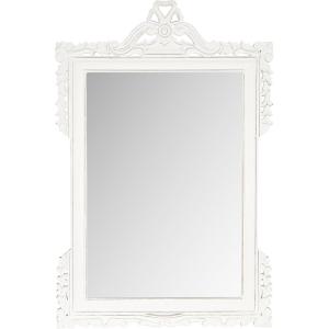 Safavieh Home Collection Pedimint Mirror, Gold(Antique White)