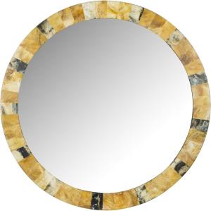 Safavieh Home Collection White Nouveau Wave Mirror