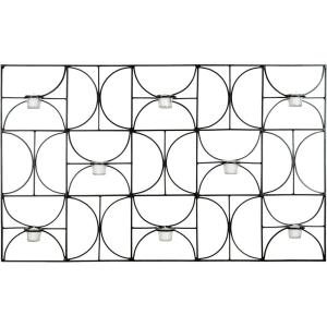 Safavieh Wall Art Collection Flourished Square Candle Holder Wall Sconce