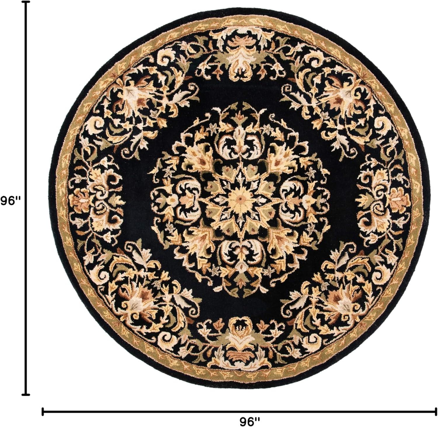 image:imageSAFAVIEH Heritage Collection Area Rug 5 x 8 Beige amp Green Handmade Traditional Oriental Wool Ideal for High Traffic Areas in Living Room Bedroom HG640ABlack