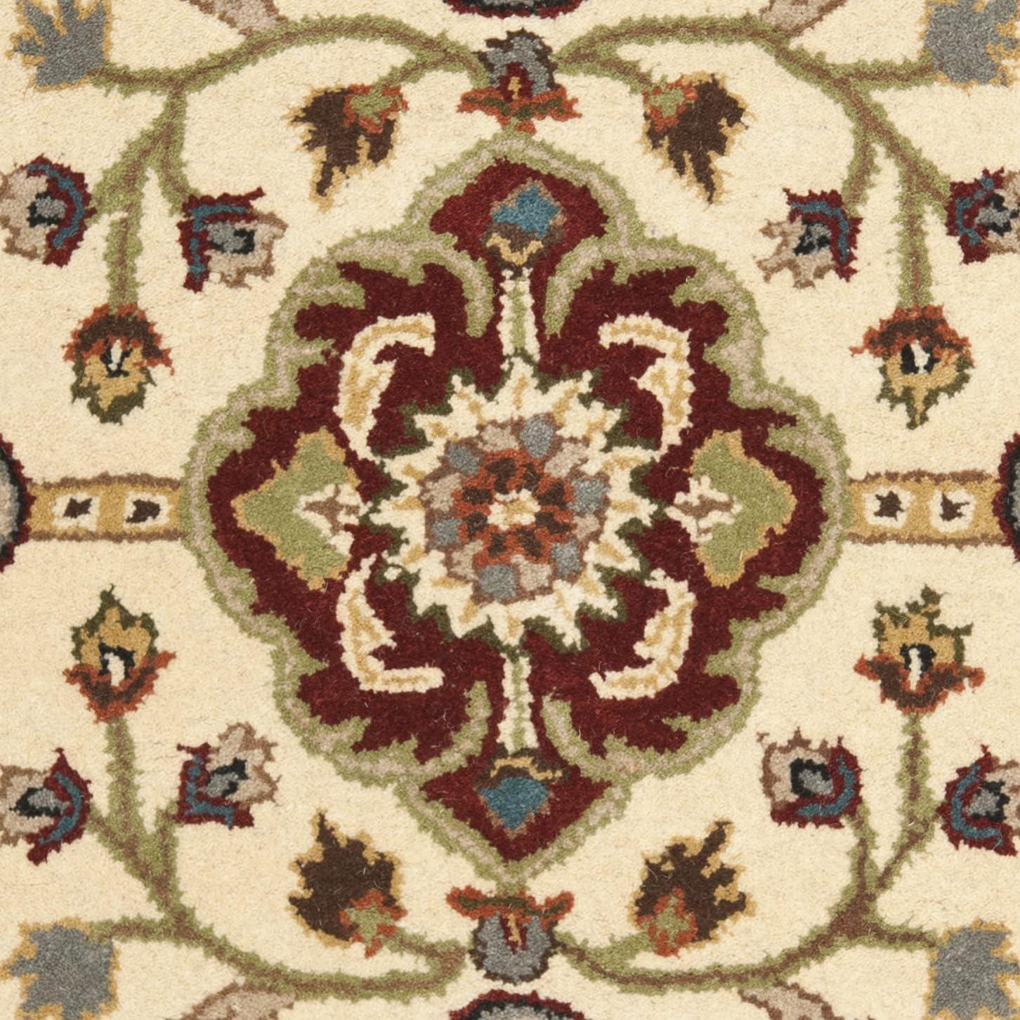 image:imageSAFAVIEH Heritage Collection Area Rug 5 x 8 Multi amp Red Handmade Traditional Oriental Wool Ideal for High Traffic Areas in Living Room Bedroom HG925AMultiRed