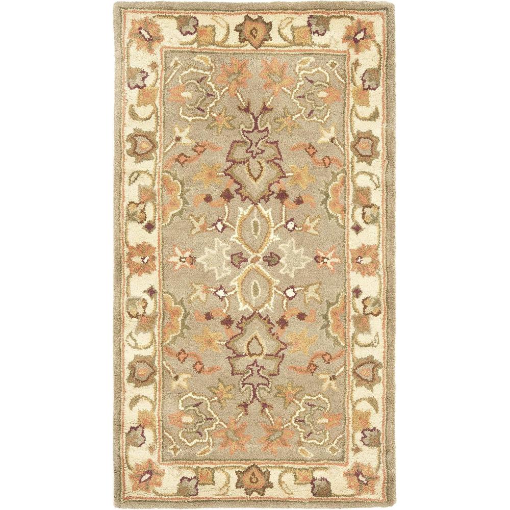 image:imageSAFAVIEH Heritage Collection Area Rug 5 x 8 Light Green amp Beige Handmade Traditional Oriental Wool Ideal for High Traffic Areas in Living Room Bedroom HG959ALight GreenBeige