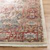SAFAVIEH Area Rug 8×10 – Kashan Collection – Large – Blue & Red, Traditional Oriental Design, Non-Shedding & Easy Cleaning, Ideal for Living Room, Bedroom, Office, Dining Space (KSN305A)(Ivory/Blue)