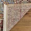 SAFAVIEH Area Rug 8×10 – Kashan Collection – Large – Blue & Red, Traditional Oriental Design, Non-Shedding & Easy Cleaning, Ideal for Living Room, Bedroom, Office, Dining Space (KSN305A)(Ivory/Red)