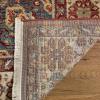SAFAVIEH Area Rug 8×10 – Kashan Collection – Large – Blue & Red, Traditional Oriental Design, Non-Shedding & Easy Cleaning, Ideal for Living Room, Bedroom, Office, Dining Space (KSN305A)(Red/Ivory)