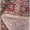 SAFAVIEH Area Rug 8×10 – Kashan Collection – Large – Blue & Red, Traditional Oriental Design, Non-Shedding & Easy Cleaning, Ideal for Living Room, Bedroom, Office, Dining Space (KSN305A)(Ivory/Red)