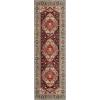 SAFAVIEH Area Rug 8×10 – Kashan Collection – Large – Ivory & Blue, Traditional Oriental Design, Non-Shedding & Easy Cleaning, Ideal for Living Room, Bedroom, Office, Dining Space (KSN306A)(Blue/Red)