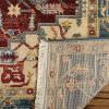 SAFAVIEH Area Rug 8×10 – Kashan Collection – Large – Ivory & Blue, Traditional Oriental Design, Non-Shedding & Easy Cleaning, Ideal for Living Room, Bedroom, Office, Dining Space (KSN306A)(Blue/Red)
