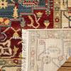 SAFAVIEH Area Rug 8×10 – Kashan Collection – Large – Ivory & Blue, Traditional Oriental Design, Non-Shedding & Easy Cleaning, Ideal for Living Room, Bedroom, Office, Dining Space (KSN306A)(Ivory/Blue)