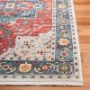 SAFAVIEH Area Rug 8×10 – Vintage Persian Collection – Large – Red & Blue, Traditional Oriental Distressed Design, Non-Shedding & Easy Cleaning, Ideal for Living Room, Bedroom, Dining Space (VTP478Q)(Red/Blue)