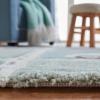 SAFAVIEH Carousel Kids Collection Area Rug – 6’7″ x 9′, Grey & Light Blue, Non-Shedding & Easy Care, Ideal for High Traffic Areas for Boys & Girls in Playroom, Nursery, Bedroom (CRK193F)(Grey/Light Blue)