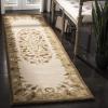 SAFAVIEH Heritage Collection Area Rug – 5′ x 8′, Beige & Green, Handmade Traditional Oriental Wool, Ideal for High Traffic Areas in Living Room, Bedroom (HG640A)(Beige/Green)