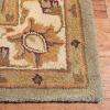 SAFAVIEH Heritage Collection Area Rug – 5′ x 8′, Light Green & Beige, Handmade Traditional Oriental Wool, Ideal for High Traffic Areas in Living Room, Bedroom (HG959A)(Light Green/Beige)